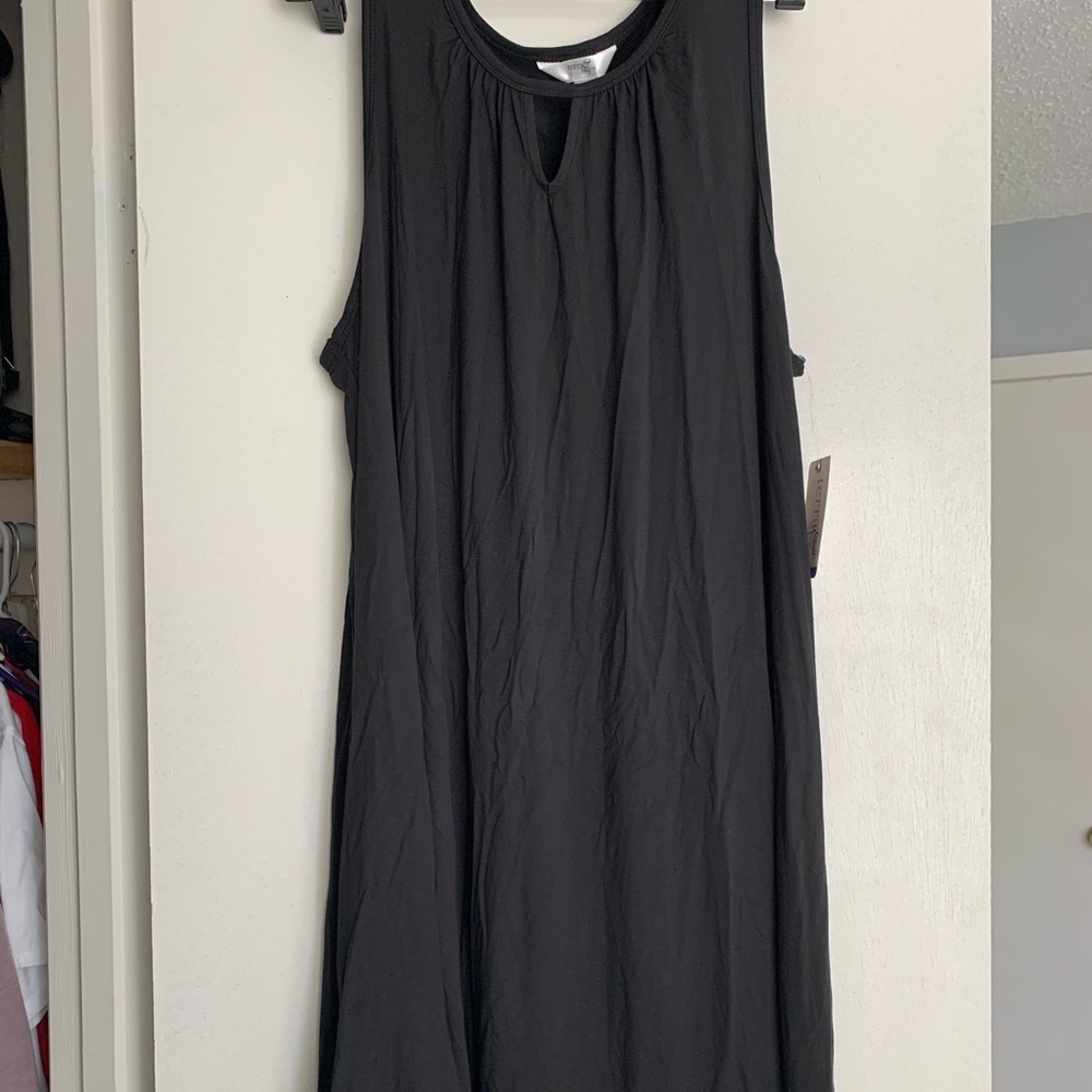 Black, casual dress